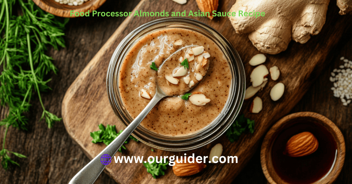 Food Processor Almonds and Asian Sauce Recipe Guide