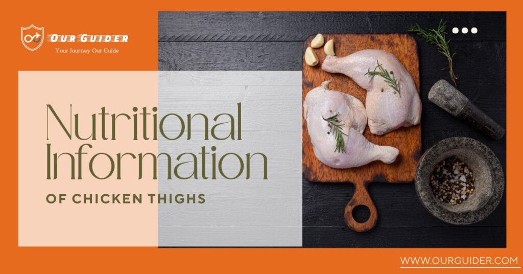 nutritional information chicken thighs