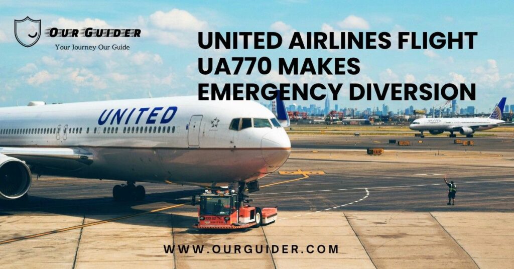 United Airlines flight UA770 emergency diversion