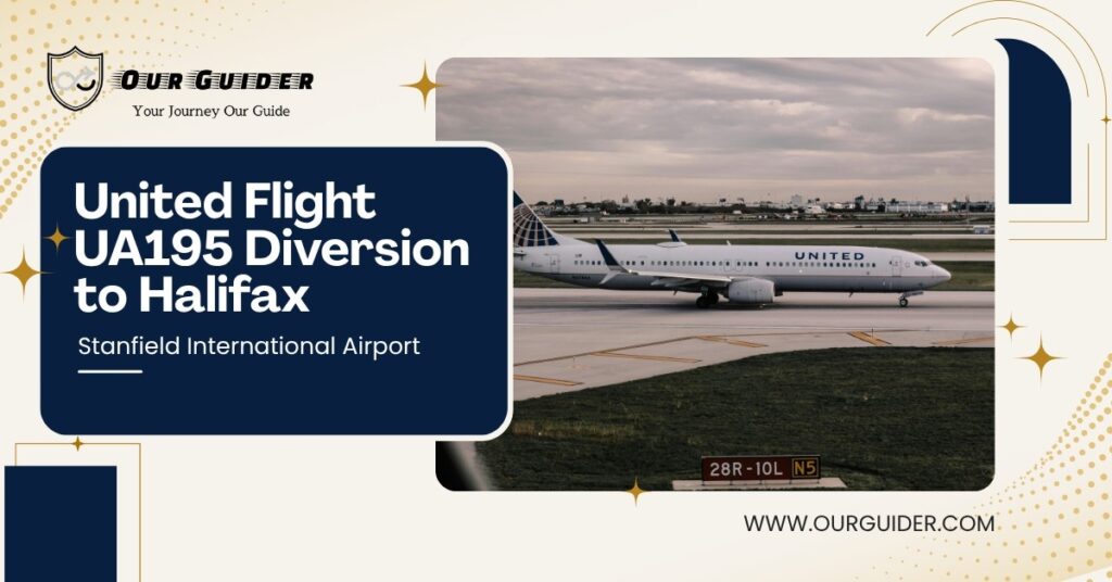 United Flight UA195 diversion Halifax