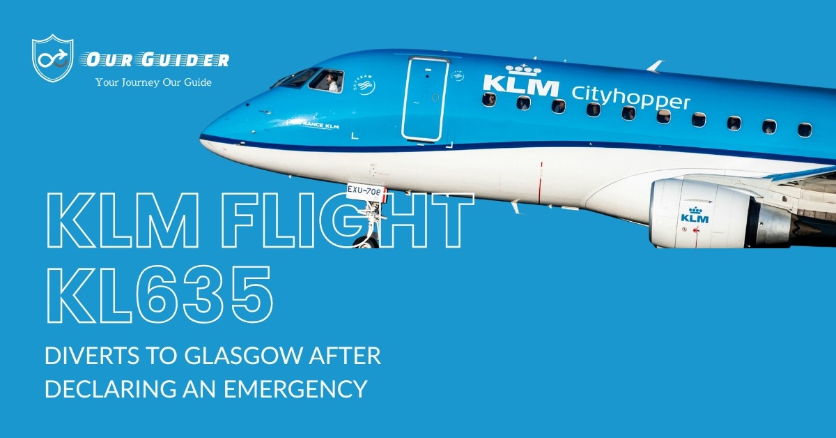 KLM flight KL635 diverts to Glasgow after declaring emergency